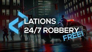 FiveM 24/7 Robbery Script FREE [QB/ESX/QBox/Ox] | Lation Scripts