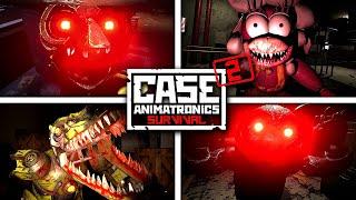 CASE 2: Animatronics Survival - ALL Bosses & Episode 4 Ending (Showcase)
