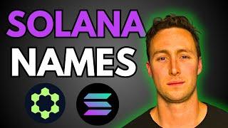 How to Create a Solana Name