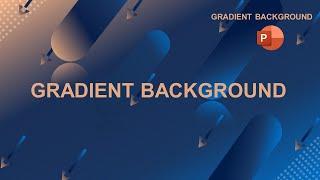How to create an awesome gradient PowerPoint template-2020|| ANIMATED BANG||