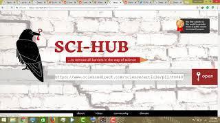 SCI-HUB working link 2018 october and how to find sci hub links easily  its 100% works