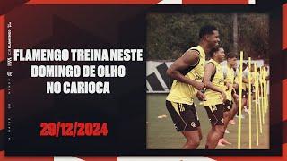 Flamengo treina neste domingo de olho no Carioca