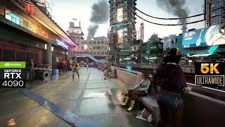 [5K] Cyberpunk 2.0 Real Life Graphics Mod | Path Tracing + DLSS 3.5 | RTX 4090 #cyberpunk2077 #rtx