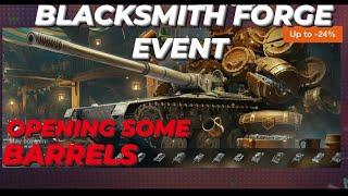 Opening some Barrels | Worth it? Blacksmith Forge Event | WOTB | WOTBLITZ