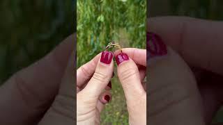 Vintage Ruby & Diamond 18ct Gold 'Evil Eye' Ring