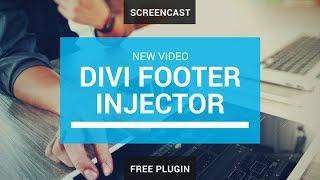 Footer plugin for Divi - FREE plugin for WordPress