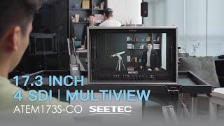 MEET SEETEC ATEM173S-CO 4SDI AND MULTIVIEW BROADCAST AND DIRECTOR MONITOR