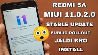 Redmi 5A MIUI 11.0.2.0 Update Publicly Rolling Out | More New Features | Install Now