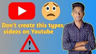 Don't create this types videos on Youtube ️।Techsun Raju