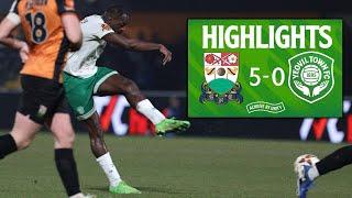 Highlights | Barnet 5-0 Yeovil Town