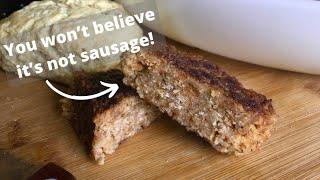 Meatless Sausage  ~ WW2 Poor Man’s Sausage Recipe