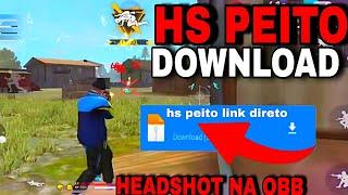 HS PEITO ANT BAN PARA FREE FIRE DOWNLOAD OBB HS Peito HOLOGRAMA HEAD SHOT LINK DIRETO