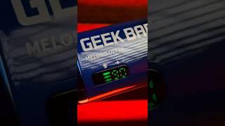 GEEK BAR MELOSO ULTRA #satisfaction #vape #vapelife #foryou #viral #top