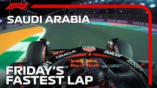 Max Verstappen's Fastest Lap in FP2 | 2023 Saudi Arabian Grand Prix