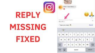 Instagram Reply Option Not Showing | Instagram Message Swipe Reply Not Working