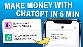 ChatGPT: How I made $21,710 in 7 Days! (Make Money Online With Chat GPT) | 2023