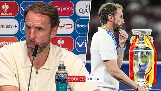 Gareth Southgate emotional press conference after England's Euro 2024 final defeat to Spain