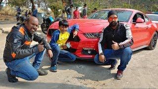 Driving Mustang | Hyderabad Meetup - Ft. Dino's Vault!!