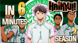 Haikyuu!! Season 2 In Under 6 Minutes