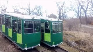 Funicular Running at Scansen Park Sweden