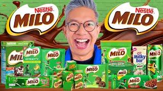 AKU NYOBA MILO SEMUA VARIAN!!