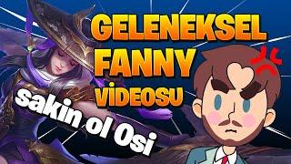 GELENEKSEL AYLAR SONRA FANNY OYNADIM VİDEOSU