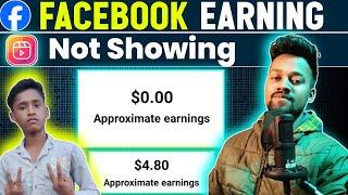 Facebook New Update Facebook Earning Problem Ads On Reels Earning Not Showing @YTGyans