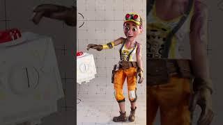 Sci-Fi Space Girl 3D Animation | Motion Capture #animation #scifi #shorts