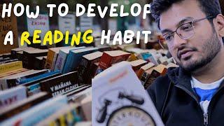 How To Develop A Reading Habit || Tips To Become A Reader || Read More Books