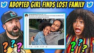 GENERATIONS REACT TO ADOPTED GIRL FINDS LOST FAMILY (Viral Twitter Story)