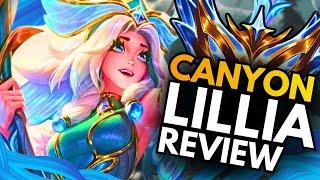 Canyon Lillia Jungle Explained - KR Challenger Jungle Gameplay