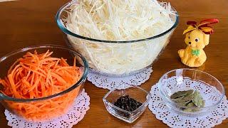 Хрумка квашена капусташвидкого приготуванняInstant crispy sauerkraut