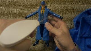 Cleaning & Testing Action Figures | Unintentional ASMR | No Speaking