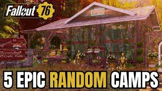 This Weeks AWESOME Finds! | Fallout 76 Best Camp Builds!