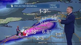 Lake Effect Snow Warning: Heavy snow to impact Western New York Wednesday through Friday