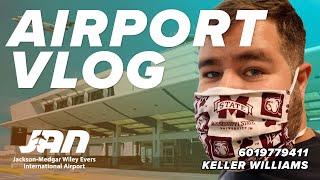 Flying out of Jackson Mississippi Airport VLOG