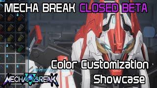 Mecha Break Closed Beta - Paint Customization Preview