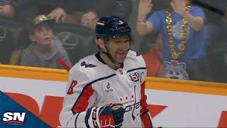 Alex Ovechkin Scores Empty Netter To Notch 20th Straight 20-Goal Season