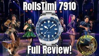 RollsTimi 7910 Automatic Dive Style Watch Review