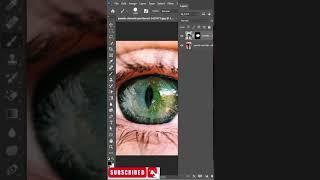 Change Eyes to Dragon/ Cat Eyes- Photo Manipulation -Photoshop Trick