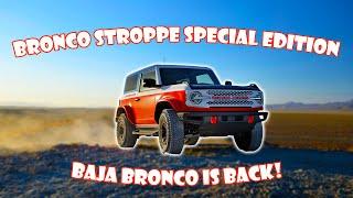 Breaking News: Ford Brings Back the Baja Bronco