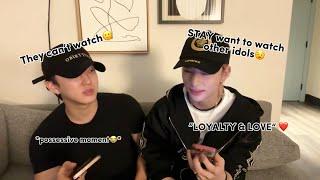 stray kids being JEALOUS AND POSSESSIVE OF STAY  (ft. skz mentioning boys planet)