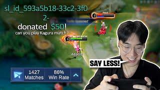 Kagura is not hard at all | Mobile Legends