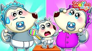 Mommy and Daddy Turn into Babies  Taking Care of Baby Song | Kids Songs For Baby & Nursery Rhymes