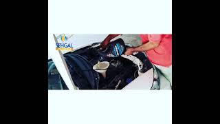 Application of LUKOIL GENESIS CLARITECH 5W-30 into Honda Rebirth 4L #sehgaloilchange #alipurchattha