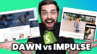 Shopify DAWN vs IMPULSE [ Which Theme is Better for Clothing Stores ]