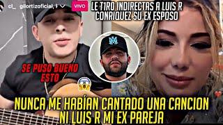 KAREN EX DE LUIS R CONRIQUEZ CON SU NOVIO GIL ORTIZ EN VIVO "SE PUSO BUENAS LAS INDIR3CTAS A LUIS R"