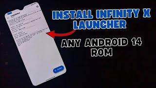 [Android 14] How to Install Infinity X ROM Launcher with Magisk