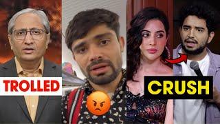 SHAMEFUL! YouTuber Crossed All Limits, Urfi Javed on Samay Raina, Ravish Kumar Trolled, Joginder