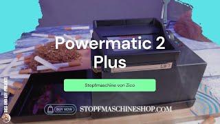 Powermatic 2 Plus Elektrische Stopfmaschine | Zigaretten einfach stopfen